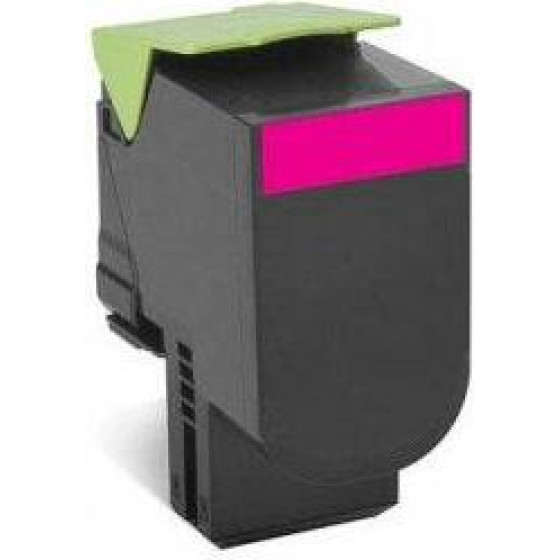 Toner ������� Lexmark - CX310 / CX410 / CX510 ��� 2000 �������, Magenta - (802SM)
