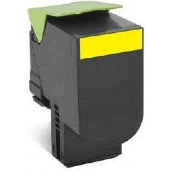 Toner ������� Lexmark - CX310 / CX410 / CX510 ��� 2000 �������, Yellow - (802SY)