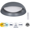 GloboStar Anatolia ���������� ������ Led Cct 60W 6900lm 120� Ac 220-240V - �������� �������� ���� ���������������� All In One ����� 6000k+������ 4500k+����� 2700k Dimmable �43cm - ���� ������� - 3 Years Warranty - (61262)