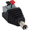 GloboStar ����� ����������� Dc �������� - Male Jack Connector �� ����� ������ ������� �������� L4.1 x W1.5 x H2cm - (70677)