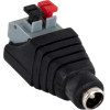 GloboStar ����� ����������� Dc ������ - Female Jack �� ����� ������ ������� �������� L3.8 x W1.5 x H2cm - (70678)