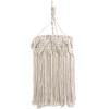 GloboStar Congo Boho - ������� - Macrame �������� ��������� ������ �������� 1 x E27 ������ ����������� ���� ���������� �� ������ �30 x �50cm - (36206)