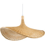 GloboStar Cuba Vintage �������� ��������� ������ �������� 1 x E27 ���� ������ Bamboo �63 x Y32cm - (01721)