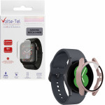 Volte-Tel Tempered Glass Samsung Watch 4 44mm 1.4'' 9H 0.30mm Pc Edge Cover With Key 3D Full Glue Full Cover GOLD - (5205308325922)