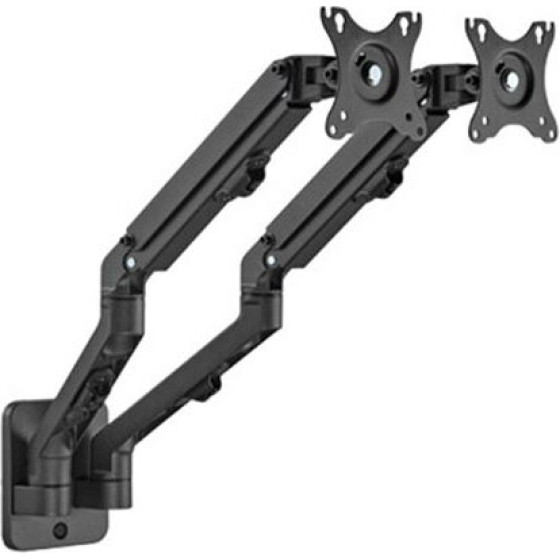 Gembird Adjustable Wall 2-Display Mounting Arm 17'-27', Up To 7KG - (MA-WA2-01)