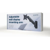 Gembird Adjustable Wall Discplay Mounting Arm Up To 27'/7KG - (MA-WA1-01)