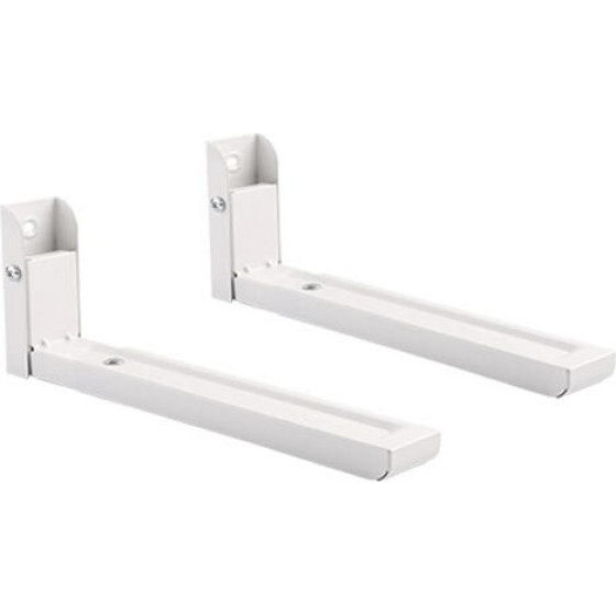 Gembird Universal Heavy Duty Steel Wall Brackets 30 Kg White - (WM-U30-01-W)