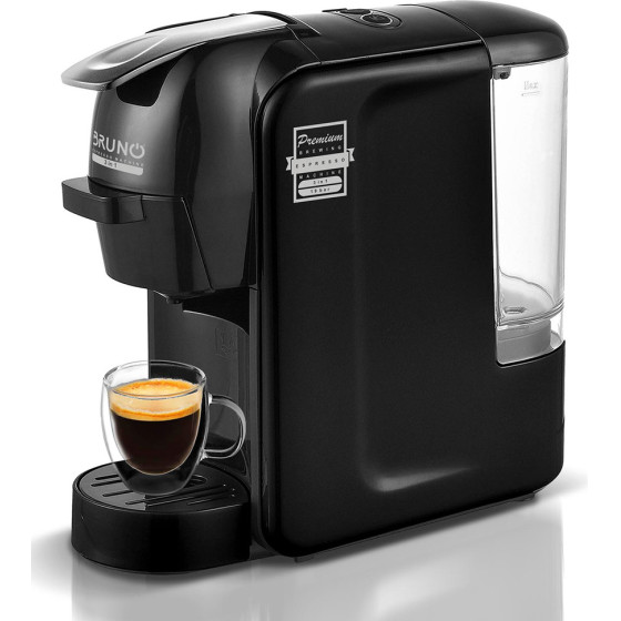 Bruno ��������� Espresso 3 �� 1 1450W, 19 bar, ����� - (BRN-0124)