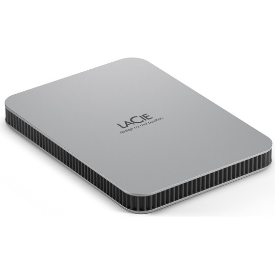 Lacie Hdd EXT. 1TB,2.5,Usb 3.2 Type C,Moon Silver - (STLP1000400)