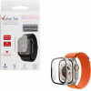 Volte-Tel Tempered Glass Apple Watch Ultra 49mm 1.92'' 9H 0.30mm Pc Edge Cover With Key 3D Full Glue Full Cover STARLIGHT - (5205308325625)