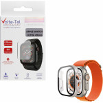 Volte-Tel Tempered Glass Apple Watch Ultra 49mm 1.92'' 9H 0.30mm Pc Edge Cover With Key 3D Full Glue Full Cover STARLIGHT - (5205308325625)
