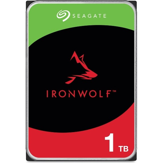 Seagate HDD, IRONWOLF, 1TB, 3.5'', - (ST1000VN008)