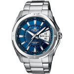 Casio Edifice Battery Watch With Metal Bracelet Silver - (EF-129D-2AVEF)