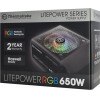 Thermaltake ����������� Pc Litepower RGB, 650W, Non Modular, Active Pfc - (PS-LTP-0650NHSANE-1)
