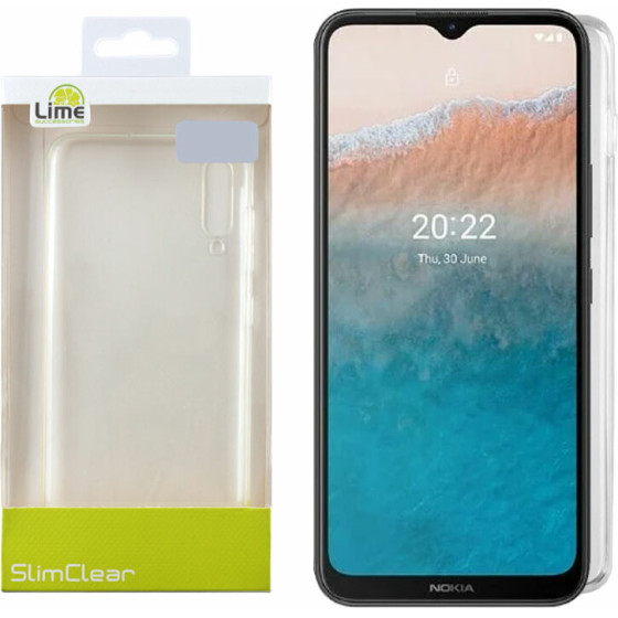 Lime ���� Nokia C21 Plus 6.52'' Slimclear Tpu Camera Guard �������