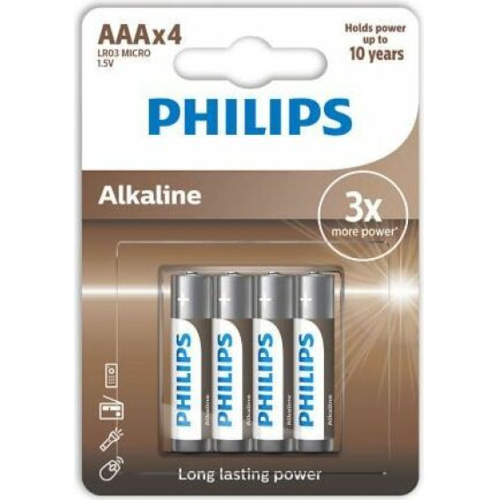 Philips Eco Alkaline LR03 AAA