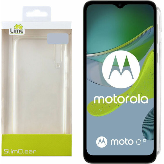 Lime ���� Motorola E13 6.5'' Slimclear Tpu Camera Guard �������