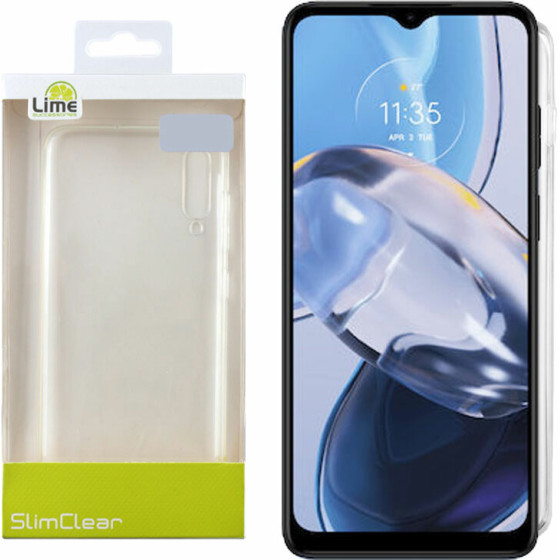 Lime ���� Motorola E22 6.5'' Slimclear Tpu Camera Guard �������