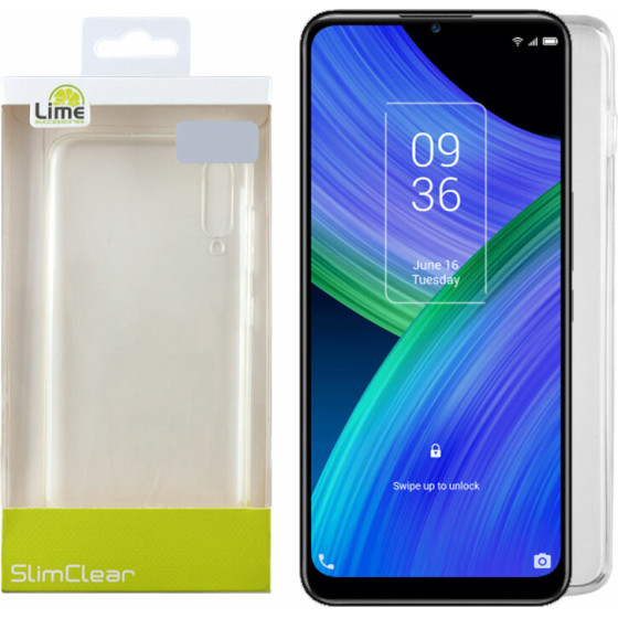 Lime ���� Tcl 20R 5G 6.52'' Slimclear Tpu Camera Guard �������