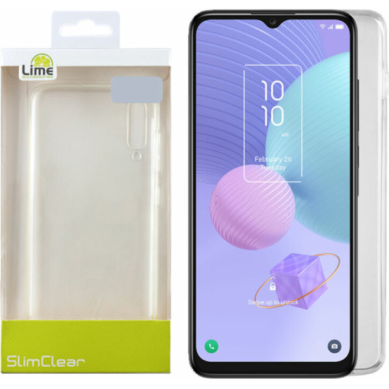 Lime ���� Tcl 405 T506D/406/408 T507 6.6'' Slimclear Tpu Camera Guard �������