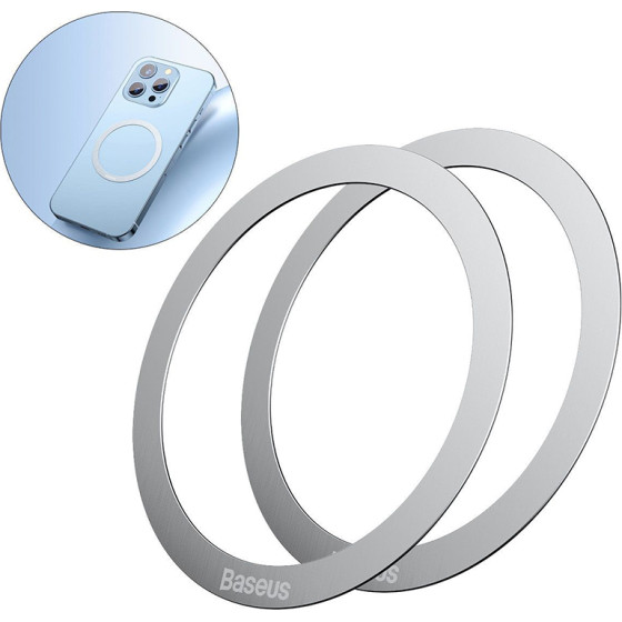 Baseus ESR Halo (2 pack) �������� �agSafe Silver - (PCCH000012)