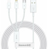 Baseus Superior Series Regular USB to Type-C / Lightning / micro USB Cable 3.5A ����� 1.5m - (CAMLTYS-02)
