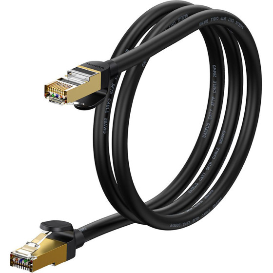 Baseus U/UTP Cat.7 ������� ������� Ethernet 1m ����� (WKJS010101 - (WKJS010101)