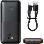 Baseus Bipow Pro Power Bank 10000mAh 20W �� 2 ����� USB-A ��� ���� USB-C ����� - (PPBD040201)