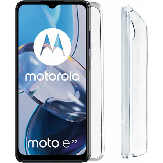 Volte-Tel ���� Motorola Moto E22 6.5'' Slimcolor Air Tpu Camera Guard ������� - (5205308331848)