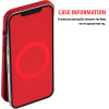 Idol 1991 ���� Iphone 14 6.1'' Velvet Magsafe Tpu Camera Guard RED - (5205308332333)