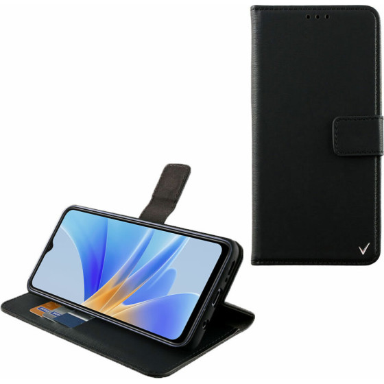 Volte-Tel ���� Oppo A17 6.56'' Allure Magnet Book Stand Clip BLACK - (5205308333545)