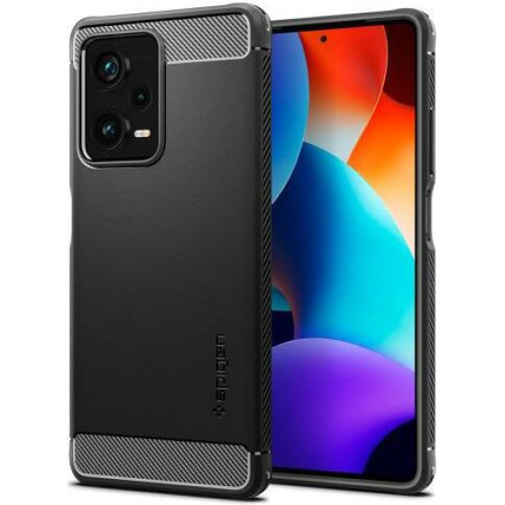 Spigen ���� Soft Tpu Rugged Armor Xiaomi Redmi Note 12 Pro Plus 5G ����� - (ACS05789) - (8809896741781)