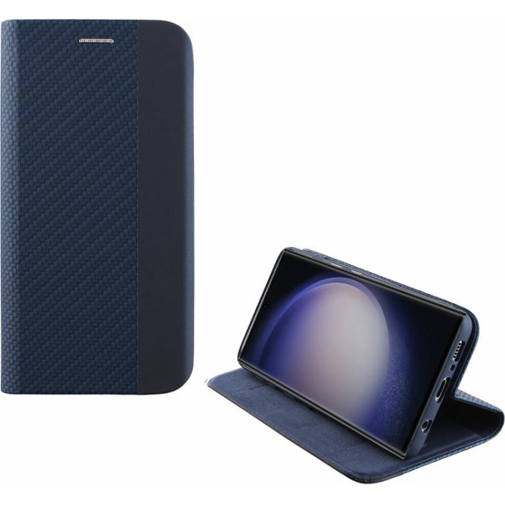 Idol 1991 ���� Samsung S23 Plus 5G S916 6.6'' Elite ANTI-Rfid Book Stand BLUE - (5205308333873)