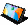 Idol 1991 ���� Xiaomi Redmi 10C/Redmi 10 Power 6.71'' Elite ANTI-Rfid Book Stand BLACK - (5205308333989)