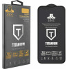 Idol 1991 Tempered Glass Xiaomi 13 5G 6.36'' 9H 0.25mm Titanium Semi Curved Full Glue BLACK - (5205308335013)