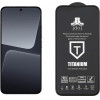Idol 1991 Tempered Glass Xiaomi 13 5G 6.36'' 9H 0.25mm Titanium Semi Curved Full Glue BLACK - (5205308335013)