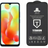 Idol 1991 Tempered Glass Xiaomi Redmi 12C 6.71'' 9H 0.25mm Titanium Semi Curved Full Glue BLACK - (5205308335020)