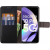Volte-Tel ���� Realme 10 Pro 5G 6.72'' Allure Magnet Book Stand Clip BLACK - (5205308333460)