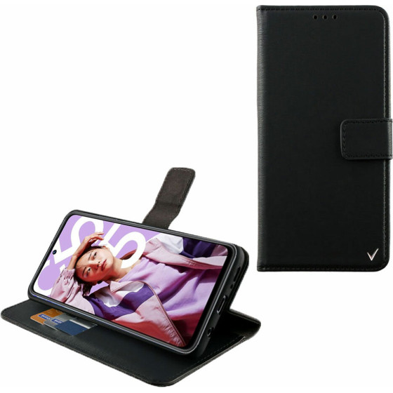 Volte-Tel ���� Realme C55 6.72'' Allure Magnet Book Stand Clip BLACK - (5205308333422)