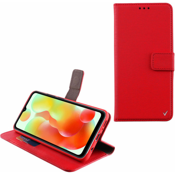 Volte-Tel ���� Xiaomi Redmi 12C 6.71'' Allure Magnet Book Stand Clip RED - (5205308333804)