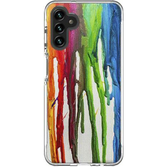 iNOS ���� TPU Samsung A047F Galaxy A04s/ A136U Galaxy A13 5G Art Theme Vertical Watercolor - (5205598155322)