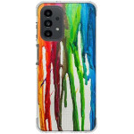 iNOS ���� TPU Samsung A135F Galaxy A13 4G Art Theme Vertical Watercolor - (5205598157210)
