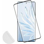 Idol 1991 Tempered Glass Honor 70 6.67'' 9H 0.30mm 3D Full Glue Semi Curved Finger Unlock Black + Squeezy CARD - (5205308335747)