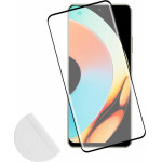 Idol 1991 Tempered Glass Realme 10 PRO+ 5G 6.7'' 9H 0.30mm 3D Full Glue Semi Curved Finger Unlock Black + Squeezy CARD - (5205308335792)