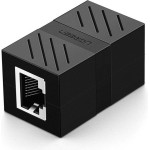 Ugreen Cat7 RJ45 Ethernet Cable Coupler Black - (20390)
