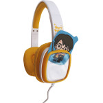 Lazerbuilt Harry Potter Flip 'N Switch 2.0 Headphones - (HHP-FS2-WHTGLD)