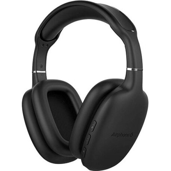Sonic Gear Bluetooth 5.0 Headset Airphone 6 Black - (AP6B)