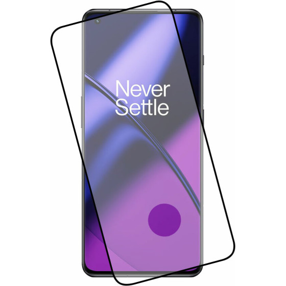 Idol 1991 Tempered Glass Oneplus 11 5G 6.7'' 9H 0.25mm 3D Edge Glue Semi Curved Finger Unlock BLACK - (5205308335877)