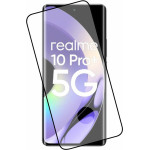 Idol 1991 Tempered Glass Realme 10 PRO+ 5G 6.7'' 9H 0.25mm 3D Edge Glue Semi Curved Finger Unlock BLACK - (5205308335884)