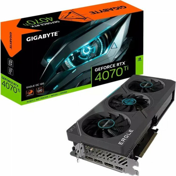 Gigabyte Rtx 4070 Ti Eagle Oc 12G - (GV-N407TEagle OC-1)